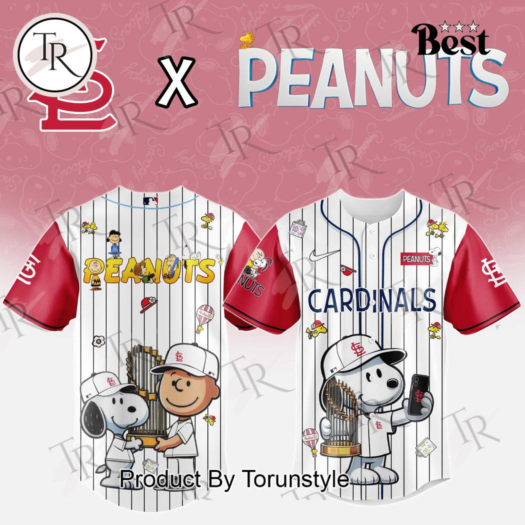 St.Louis Cardinals 2025 X Peanuts New Special Edition Baseball Jersey St.Louis Cardinals 2025 X Peanuts New Special Edition Baseball Jersey