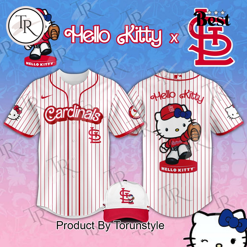 St.Louis Cardinals x Hello Kitty Night 2025 Special Edition Baseball Jersey St.Louis Cardinals x Hello Kitty Night 2025 Special Edition Baseball Jersey
