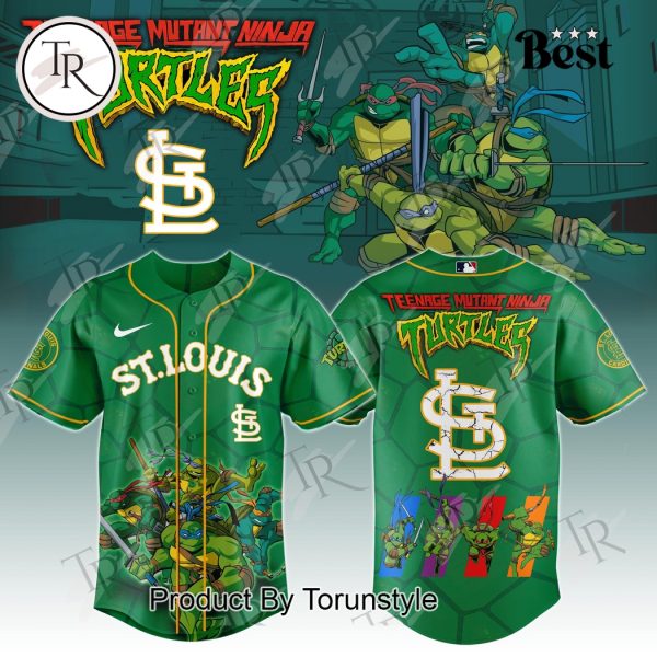 St.Louis Cardinals x Teenage Mutant Ninja Turtles 2025 Special Edition Baseball Jersey