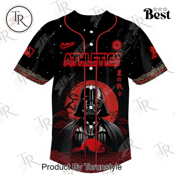 Star Wars Night Game X Athletics 2025 Special Edition Baseball Jersey