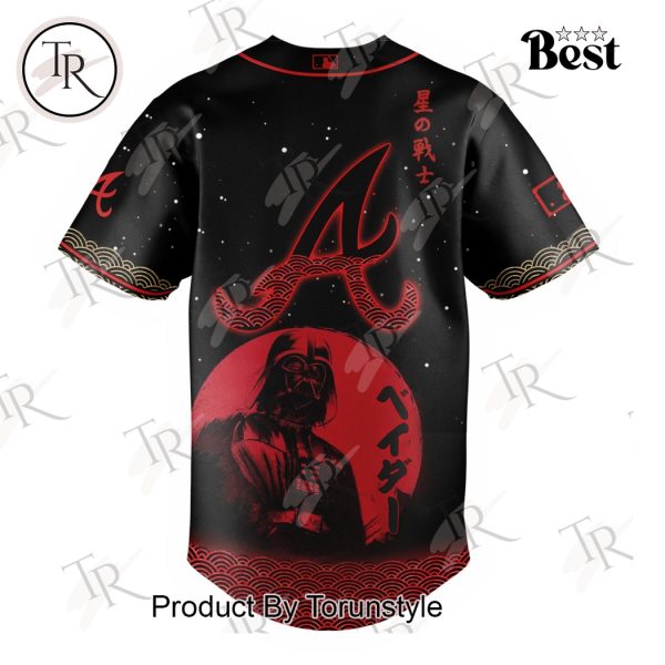 Star Wars Night Game X Atlanta Braves 2025 Special Edition Baseball Jersey