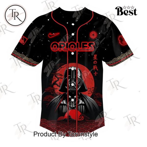 Star Wars Night Game X Baltimore Orioles 2025 Special Edition Baseball Jersey