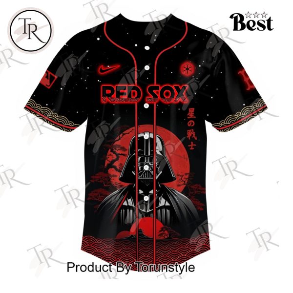 Star Wars Night Game X Boston Red Sox 2025 Special Edition Baseball Jersey