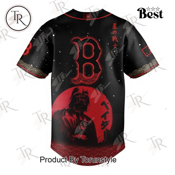 Star Wars Night Game X Boston Red Sox 2025 Special Edition Baseball Jersey