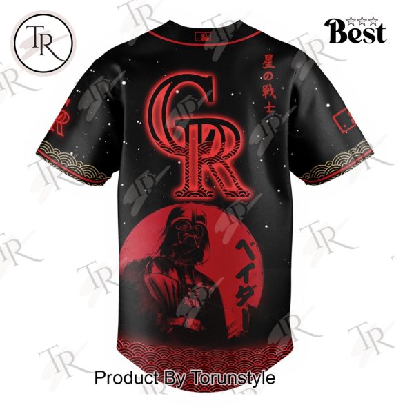 Star Wars Night Game X Colorado Rockies 2025 Special Edition Baseball Jersey