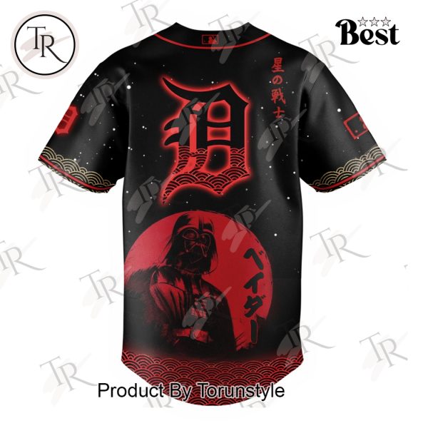 Star Wars Night Game X Detroit Tigers 2025 Special Edition Baseball Jersey