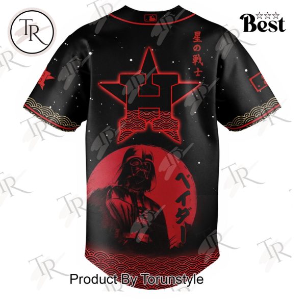 Star Wars Night Game X Houston Astros 2025 Special Edition Baseball Jersey