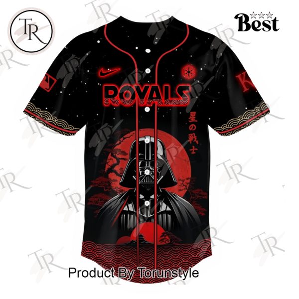 Star Wars Night Game X Kansas City Royals 2025 Special Edition Baseball Jersey