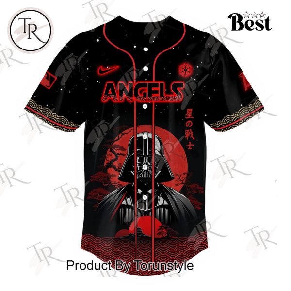 Star Wars Night Game X Los Angeles Angels 2025 Special Edition Baseball Jersey
