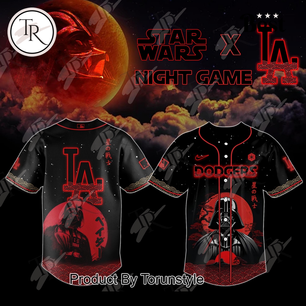 Star Wars Night Game X Los Angeles Dodgers 2025 Special Edition Baseball Jersey Star Wars Night Game X Los Angeles Dodgers 2025 Special Edition Baseball Jersey