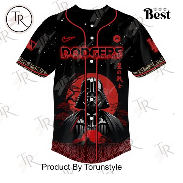 Star Wars Night Game X Los Angeles Dodgers 2025 Special Edition Baseball Jersey