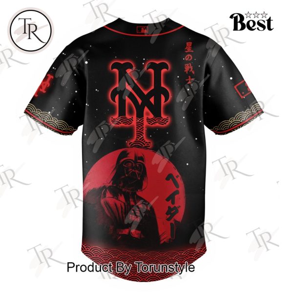 Star Wars Night Game X New York Mets 2025 Special Edition Baseball Jersey