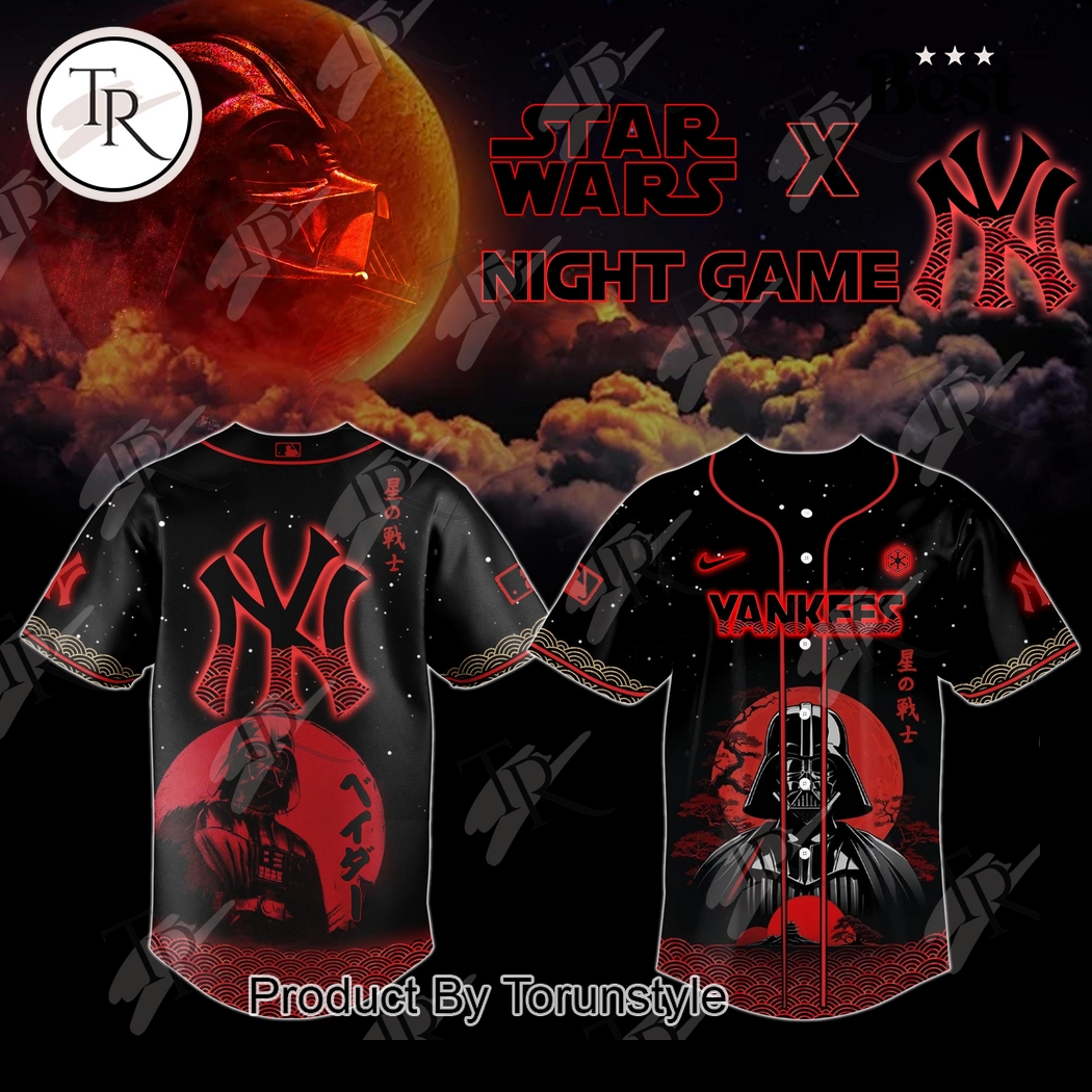 Star Wars Night Game X New York Yankees 2025 Special Edition Baseball Jersey Star Wars Night Game X New York Yankees 2025 Special Edition Baseball Jersey