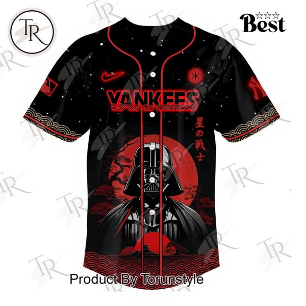 Star Wars Night Game X New York Yankees 2025 Special Edition Baseball Jersey