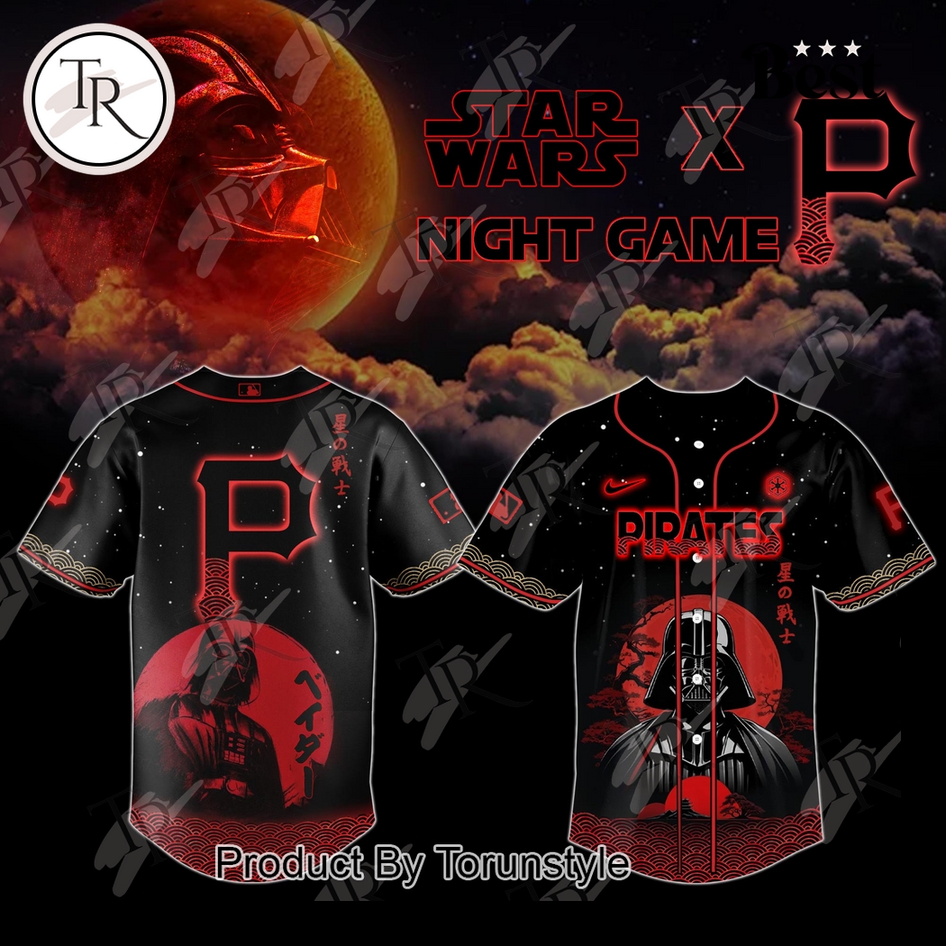 Star Wars Night Game X Pittsburgh Pirates 2025 Special Edition Baseball Jersey Star Wars Night Game X Pittsburgh Pirates 2025 Special Edition Baseball Jersey