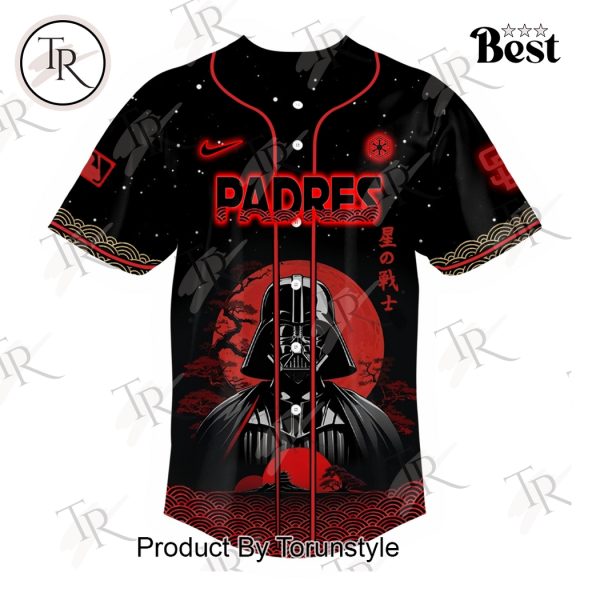 Star Wars Night Game X San Diego Padres 2025 Special Edition Baseball Jersey