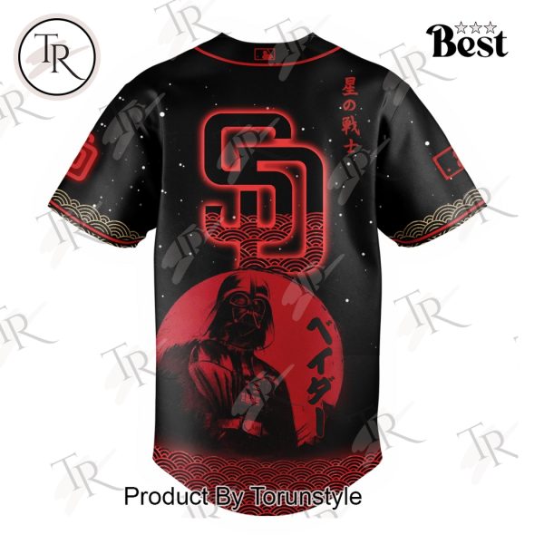 Star Wars Night Game X San Diego Padres 2025 Special Edition Baseball Jersey