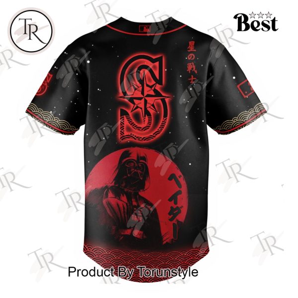 Star Wars Night Game X Seattle Mariners 2025 Special Edition Baseball Jersey
