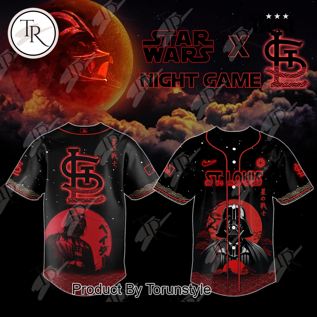 Star Wars Night Game X St.Louis Cardinals 2025 Special Edition Baseball Jersey Star Wars Night Game X St.Louis Cardinals 2025 Special Edition Baseball Jersey