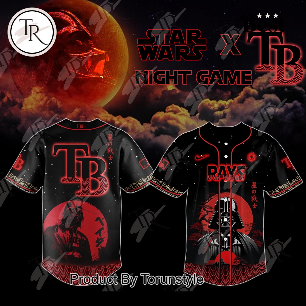 Star Wars Night Game X Tampa Bay Rays 2025 Special Edition Baseball Jersey Star Wars Night Game X Tampa Bay Rays 2025 Special Edition Baseball Jersey