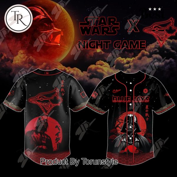 Star Wars Night Game X Toronto Blue Jays 2025 Special Edition Baseball Jersey