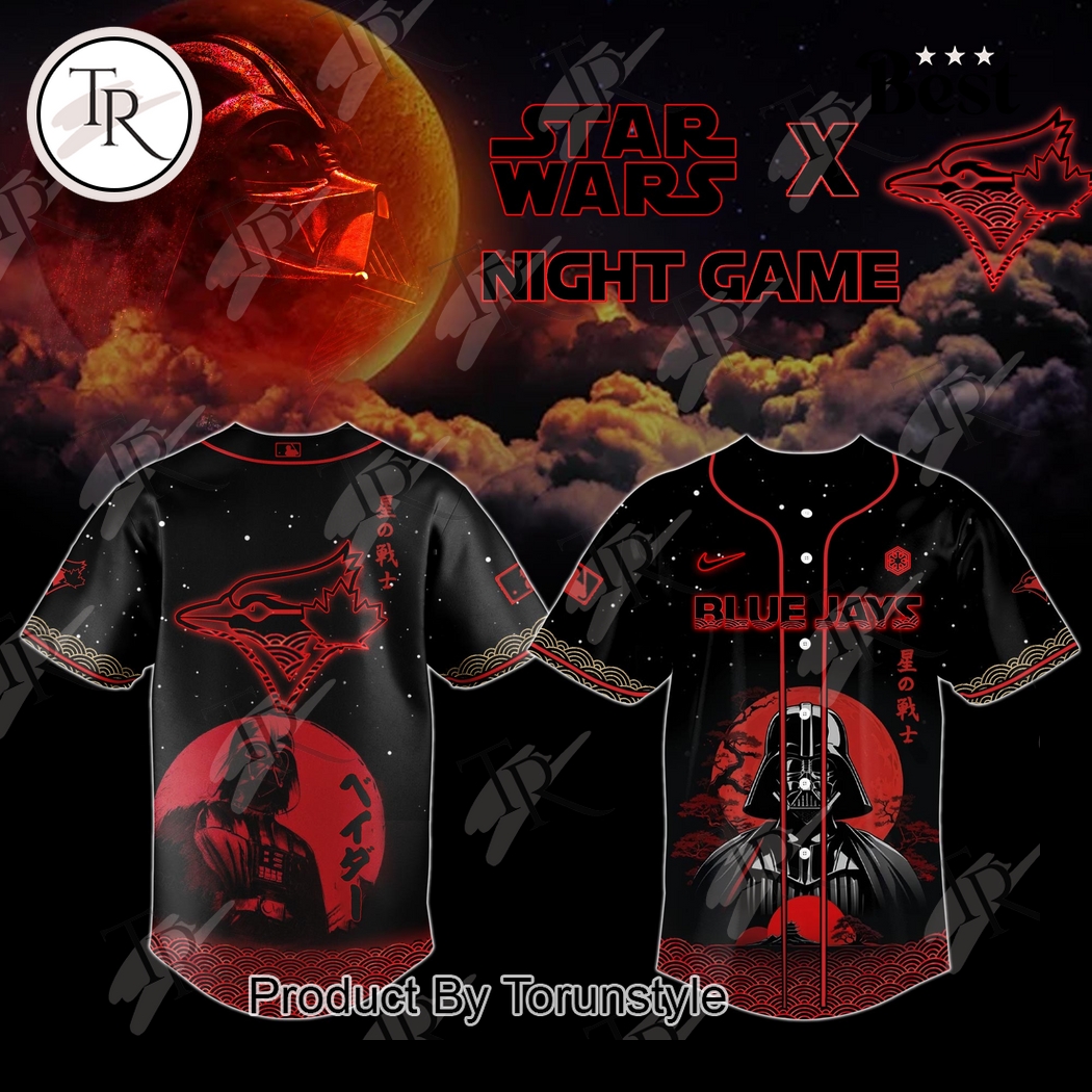 Star Wars Night Game X Toronto Blue Jays 2025 Special Edition Baseball Jersey Star Wars Night Game X Toronto Blue Jays 2025 Special Edition Baseball Jersey