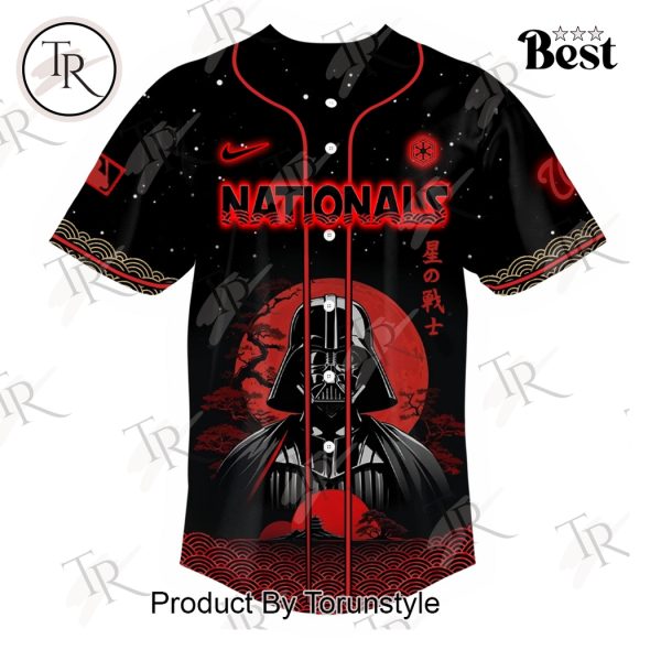 Star Wars Night Game X Washington Nationals 2025 Special Edition Baseball Jersey