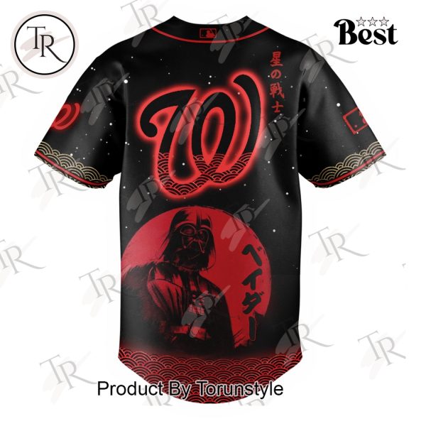 Star Wars Night Game X Washington Nationals 2025 Special Edition Baseball Jersey