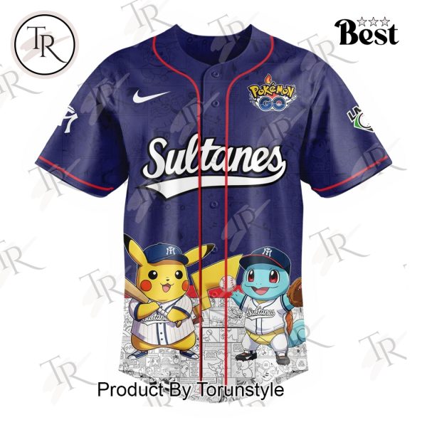 Sultanes De Monterrey 2025 Pokemon Custom Name Limited Edition Baseball Jersey