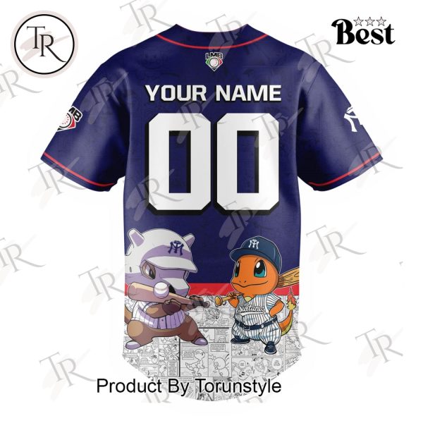 Sultanes De Monterrey 2025 Pokemon Custom Name Limited Edition Baseball Jersey