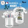 Atlanta Braves X Mickey Mouse Just A Nurse Who Loves 2025 Limited Edition Baseball Jersey