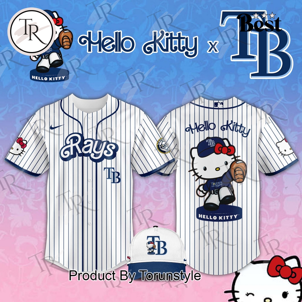 Tampa Bay Rays x Hello Kitty Night 2025 Special Edition Baseball Jersey Tampa Bay Rays x Hello Kitty Night 2025 Special Edition Baseball Jersey