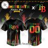 Texas Rangers X Juneteenth Freedom Day 2025 Custom Name Limited Edition Baseball Jersey