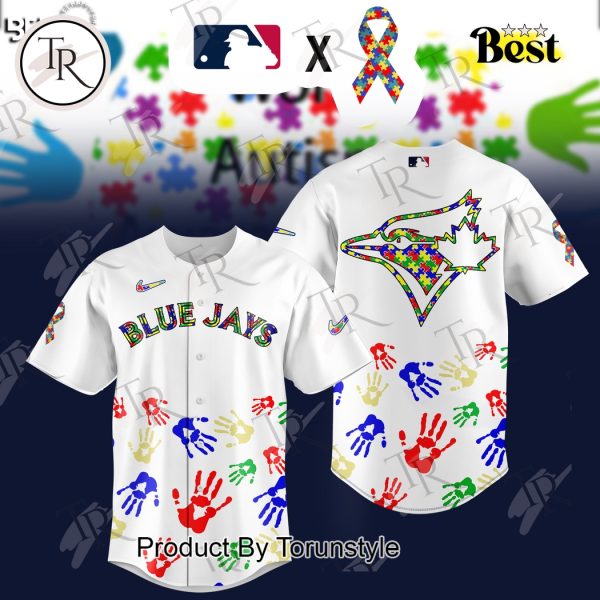 Toronto Blue Jays 2025 Autism Awareness Special Edition Baseball Jersey