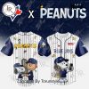 Texas Rangers 2025 X Peanuts New Special Edition Baseball Jersey