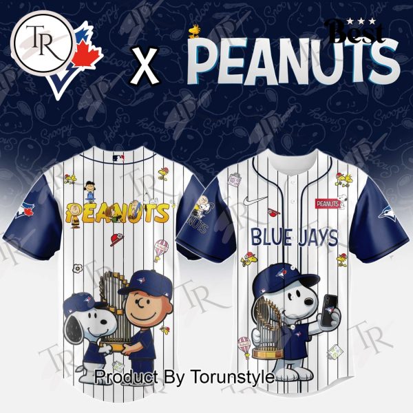 Toronto Blue Jays 2025 X Peanuts New Special Edition Baseball Jersey