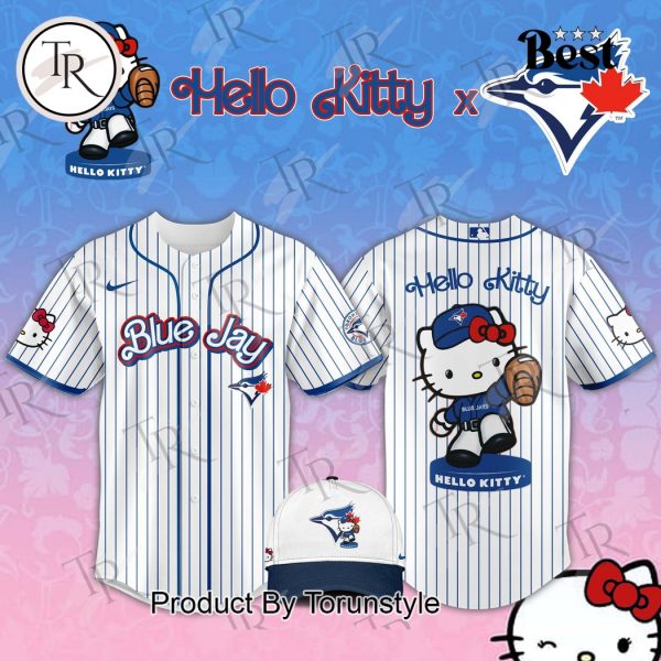 Toronto Blue Jays x Hello Kitty Night 2025 Special Edition Baseball Jersey