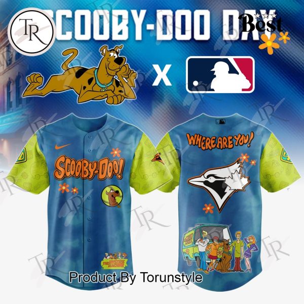 Toronto Blue Jays X Scooby Doo Day 2025 Where Are You! Limited Edition Baseball Jersey