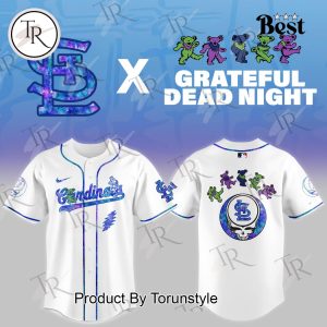 St.Louis Cardinals X Grateful Dead Night Game 2025 Limited Edition Baseball Jersey