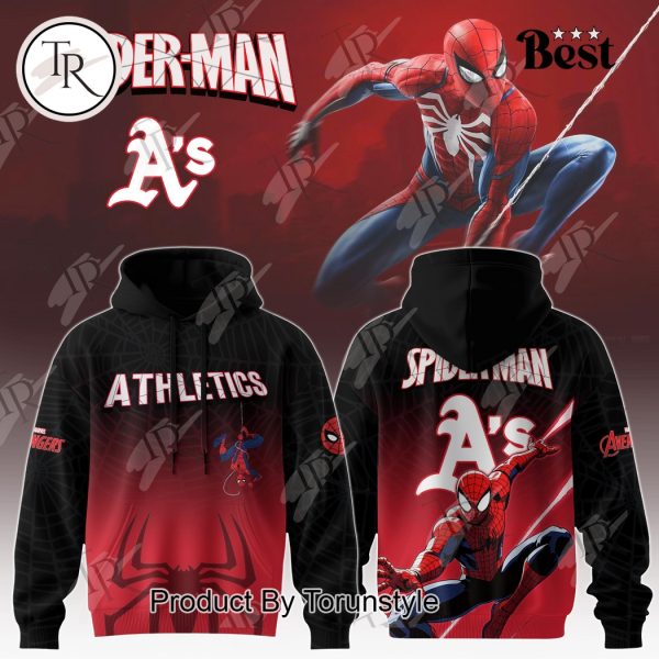 Athletics X Spider Man Game Night 2025 Limited Edition Hoodie