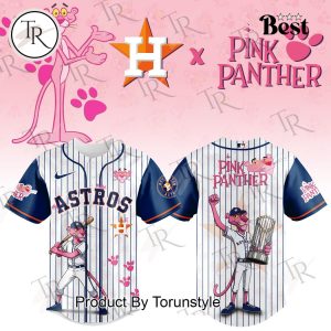 Houston Astros X Pink Panther 2025 Special Edition Baseball Jersey