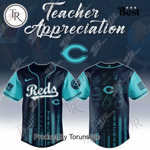 Cincinnati Reds X Teacher Appreciation Day 2025 Special Edition Baseball Jersey