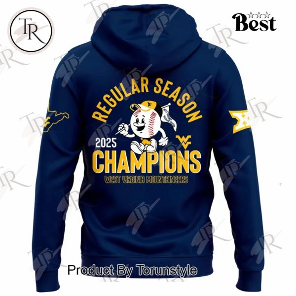 West Virginia Mountaineers Regular Season Champions 2025 Special Edition Hoodie
