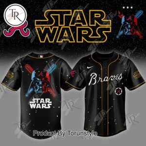 Atlanta Braves 2025 X Star Wars Limited Edition Baseball Jersey