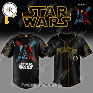 Pittsburgh Pirates 2025 X Star Wars Limited Edition Baseball Jersey