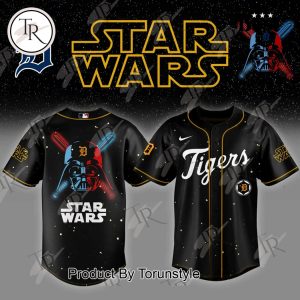Detroit Tigers 2025 X Star Wars Limited Edition Baseball Jersey