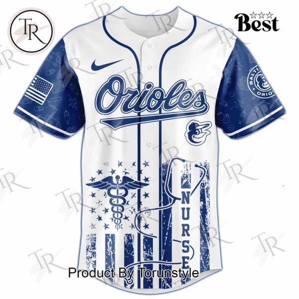 2025 Baltimore Orioles X Nurses Night Limited Edition Baseball Jersey