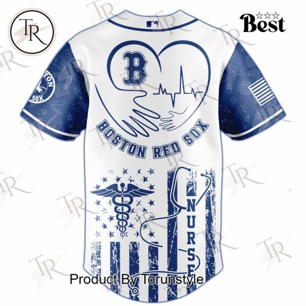 2025 Boston Red Sox X Nurses Night Limited Edition Baseball Jersey