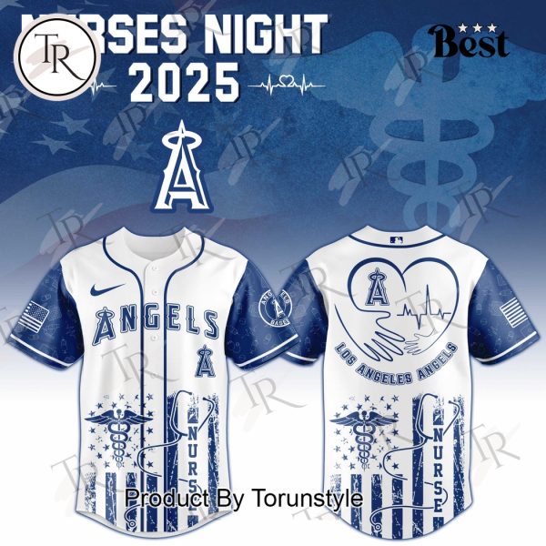 2025 Los Angeles Angels X Nurses Night Limited Edition Baseball Jersey