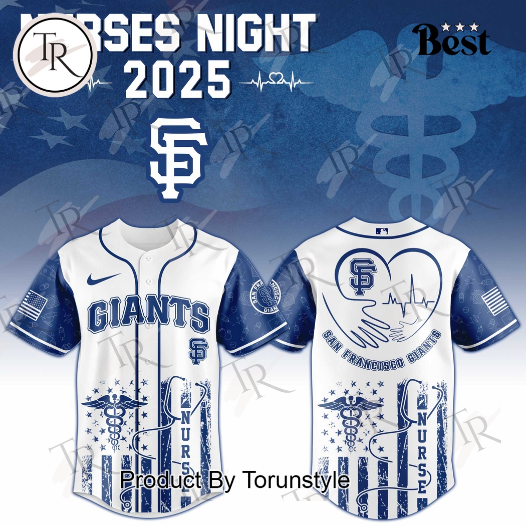 2025 San Francisco Giants X Nurses Night  Edition Baseball Jersey
